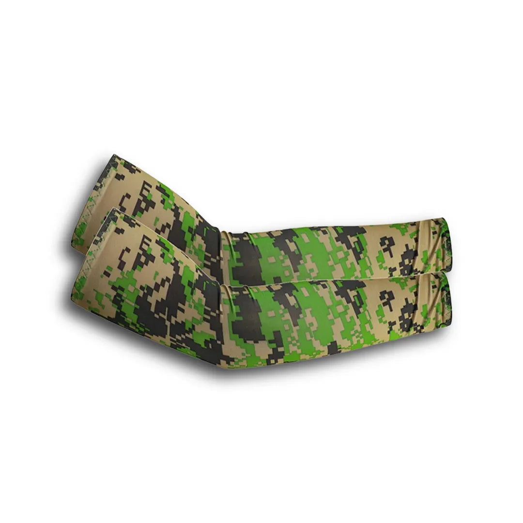 Paire de manchettes gaming - Camo Vert