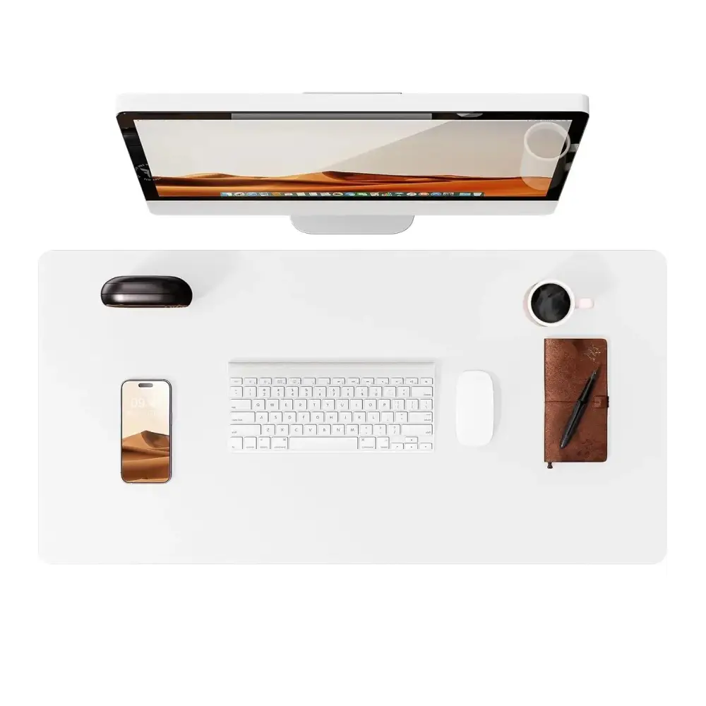 Tapis de souris - Emy - Blanc / 100x50 cm - Tapis de souris