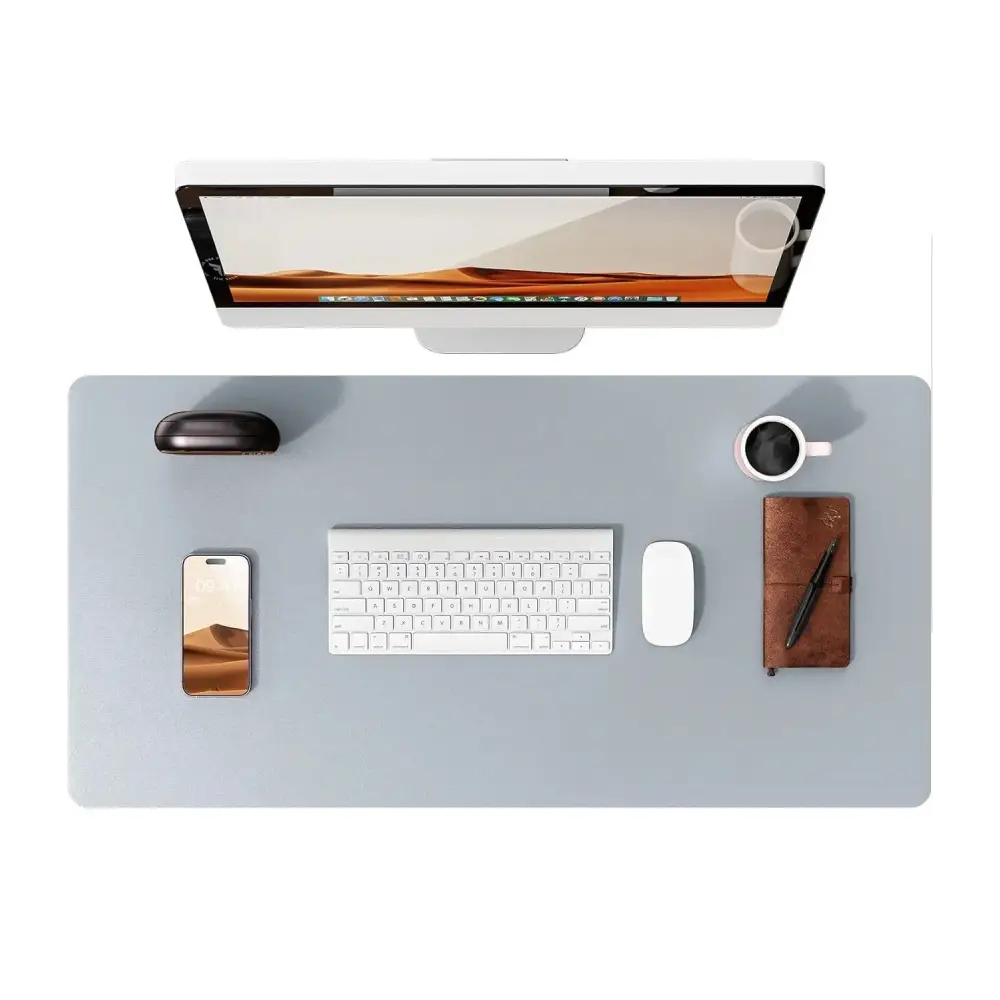 Tapis de souris - Emy - Gris clair / 90x43 cm - Tapis de souris