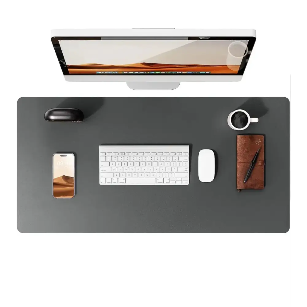 Tapis de souris - Emy - Gris foncé / 100x50 cm - Tapis de souris