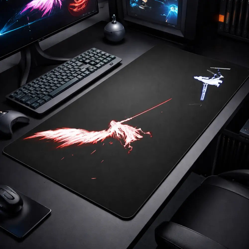 Tapis de souris gamer- Ocean - Rouge / 600x300x2mm - Tapis de souris