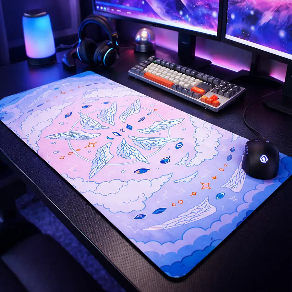 Tapis de souris XXL - Max - Pastel / 400x900x3mm - Tapis de souris