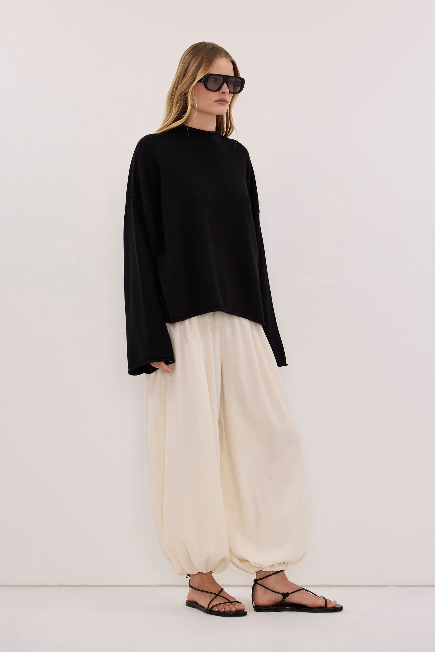 Tarian Black Knit Jumper view 3